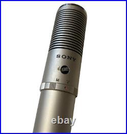 Sony ECM-23F Condenser Microphone Complete with Manual, Case Rare
