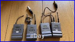 Sony URX-P1 UTX P1 B1 Wireless UHF Tuner & Receiver Pro Audio Mic Set