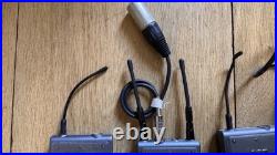 Sony URX-P1 UTX P1 B1 Wireless UHF Tuner & Receiver Pro Audio Mic Set
