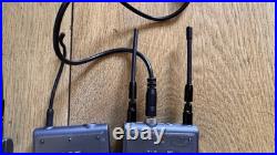 Sony URX-P1 UTX P1 B1 Wireless UHF Tuner & Receiver Pro Audio Mic Set