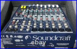 Soundcraft EPM 6 Mixing Console/Mixer Desk and Flight Case Very Good Condition