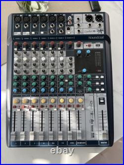 Soundcraft Signature 10 Analogue Mixer With Soft Case