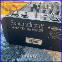 Soundcraft Signature 10 Analogue mixer USB interface built-in effects PA system