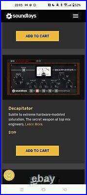 Soundtoys Decapitator And Little AlterBoy Licence Transfer