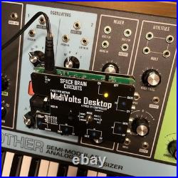 Space Brain Circuits MidiVolts Desktop Polyphonic 4 Voice MIDI to CV Controller