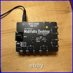 Space Brain Circuits MidiVolts Desktop Polyphonic 4 Voice MIDI to CV Controller