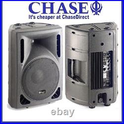 Stagg Professional PA DJ Stage Speaker 200w bi-amp powered speaker- SMS12P
