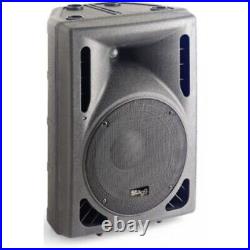 Stagg Professional PA DJ Stage Speaker 200w bi-amp powered speaker- SMS12P