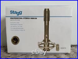 Stagg Professional Stereo Ribbon Microphone (SRM75S)