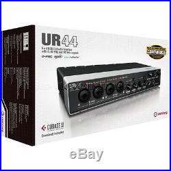 Steinberg UR44 4x6 USB Audio Recording Interface with Cubase AI Software NEW