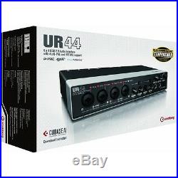 Steinberg UR44 USB MIDI Audio Interface with Cubase AI BRAND NEW UR-44 USB2.0