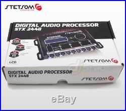 Stetsom STX2448 DSP Car Audio 4 Channel Full Digital Sound Signal Processor