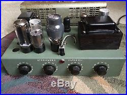 Stromberg Carlson Tube Microphone Amplifier With Equalizer RCA Altec