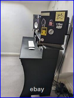 Studio Music Production Workstation Desk Black