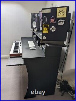 Studio Music Production Workstation Desk Black