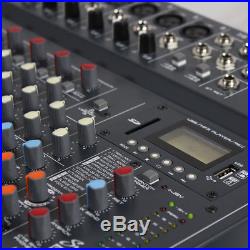 Studiomaster CLUB XS 10 Channel Mixer Desk USB SD Recorder Bluetooth Playback DJ