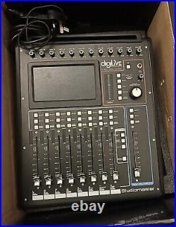 Studiomaster digiLivE 16 Digital Mixing Console Desk Motorised Faders £1000 RRP