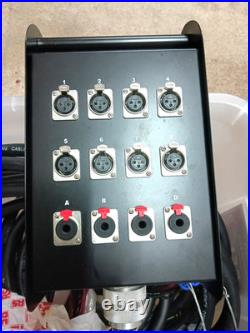 Studiospares Audio Multicore'Snake' (15metres, 8 x XLR + 4 x TRS)