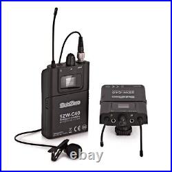 SubZero SZW-C40 Camera Wireless Lavalier Microphone System