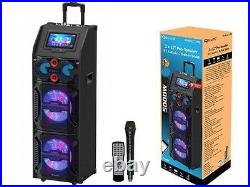 Supersonic IQ-4922DJWK 2 x 12 PA Speaker +9 Tablet(Wi-Fi) +Karaoke +USB/EQ/Mic