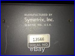 Symetrix SE400 Stereo Parametric Equalizer vintage audio equipment (RARE)
