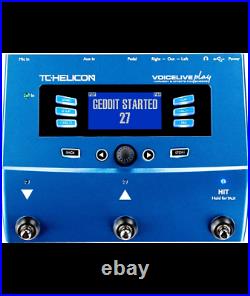 TC Helicon VoiceLive Play Vocal Harmony Reverb Delay Doubler Effects Processor