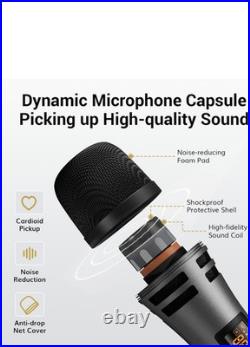 TONOR Wireless Microphones System, 4x5 Channels Cordless Handheld Dynamic