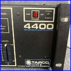 Tapco 4400 Reverberation? System Technical Audio Product Corporation Made In Usa