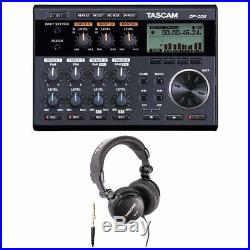 Tascam DP-006 Digital 6-Track Portable Multi-Track Recorder with Headphones