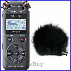 Tascam DR-05X Audio-Recorder + Keepdrum Fell-Windschutz