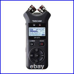 Tascam DR-07X Portable Handheld Digital Audio Recorder & USB Audio Interface