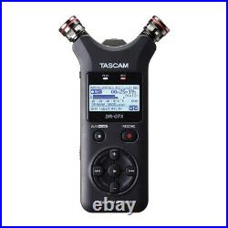 Tascam DR-07X Portable Handheld Digital Audio Recorder & USB Audio Interface