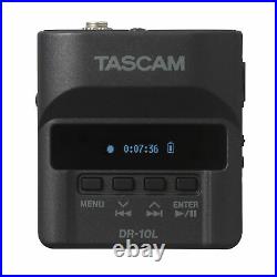 Tascam DR-10L Compact Digital Audio Recorder and Lavalier Mic Combo