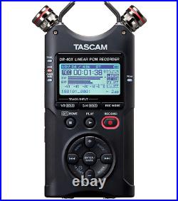 Tascam DR-40X Portable 4-Track Audio Recorder, NEW