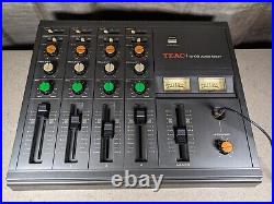 Teac M-09 Audio Mixer 4 Channel Vintage Analogue Made In Japan