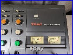 Teac M-09 Audio Mixer 4 Channel Vintage Analogue Made In Japan