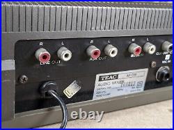 Teac M-09 Audio Mixer 4 Channel Vintage Analogue Made In Japan