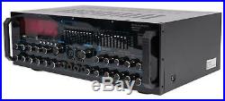 Technical Pro MM2000BT Powered Bluetooth Microphone Mixer Amplifier Amp SD, USB