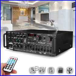Technical Professional DJ Mic Mixing 800W Power Amplifier Bluetooth Stereo Mixer