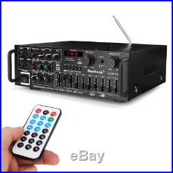 Technical Professional DJ Mic Mixing 800W Power Amplifier Bluetooth Stereo Mixer