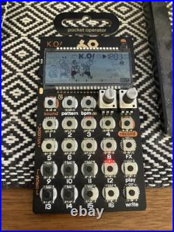 Teenage Engineering PO-33 Pocket Operator And Custom Protective Case