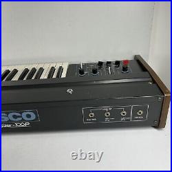 Teisco S-100P Synthesizer Musical Instrument Made in Japan Power On Untested