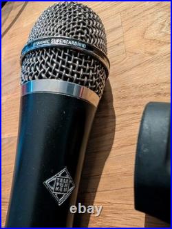 Telefunken M80 black handheld Dynamic Microphone Used