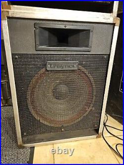 Traynor Speakers Cs-115h Pair Pa Speakers
