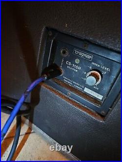 Traynor Speakers Cs-115h Pair Pa Speakers