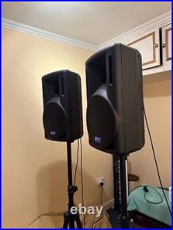 Two dB Technologies Basic 100 Active Speakers Compact & Reliable Rarely Used