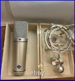 U87 Ai Condenser Microphone Clone with case, shockmount and xlr cable