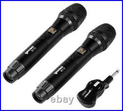 UHF Wireless Microphone System, 2x Mics. /1x Receiver GMU-M200