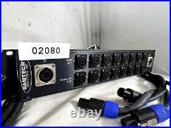 Unbranded 2 Space Rack Speaker Panel WithX2 NL8 & NL4 Speaker Output #02080 (One)
