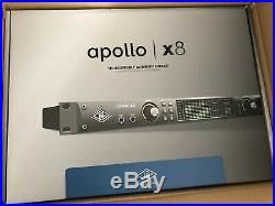 Universal Audio Apollo Rack X8 18x24 Thunderbolt 3 Audio Interface withUAD